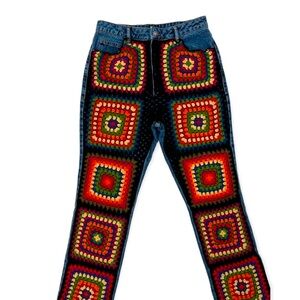 FARM Rio Multicolor Straight Leg Jeans